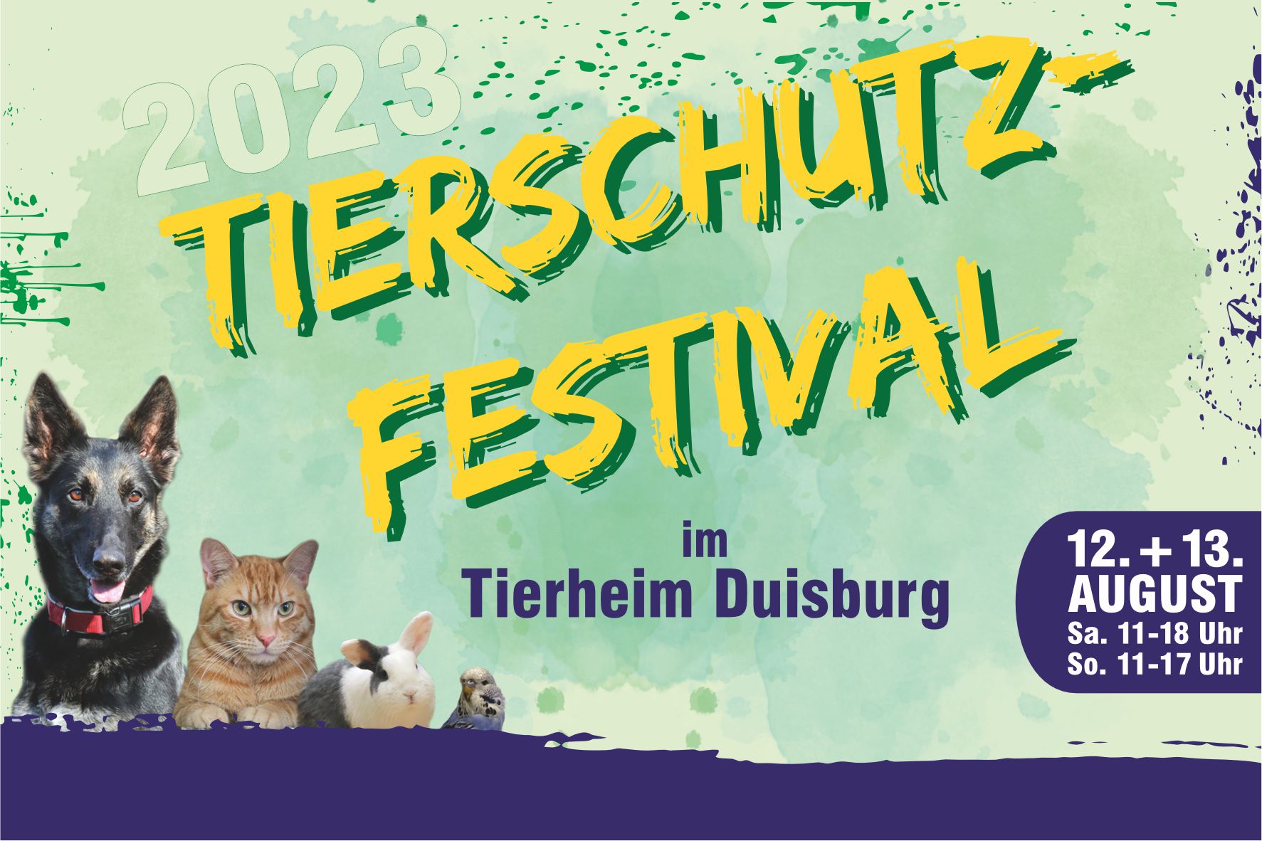 Tierschutz-Festival im Tierheim Duisburg