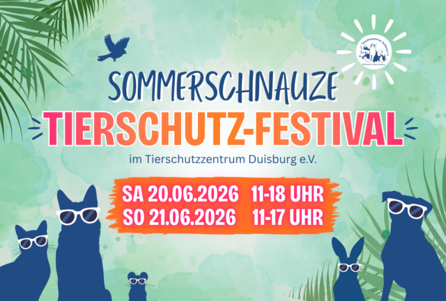 Tierschutz-Festival „SOMMERSCHNAUZE“ am 20. & 21.06.2026